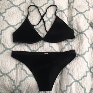 Black Velvet Swimsuit